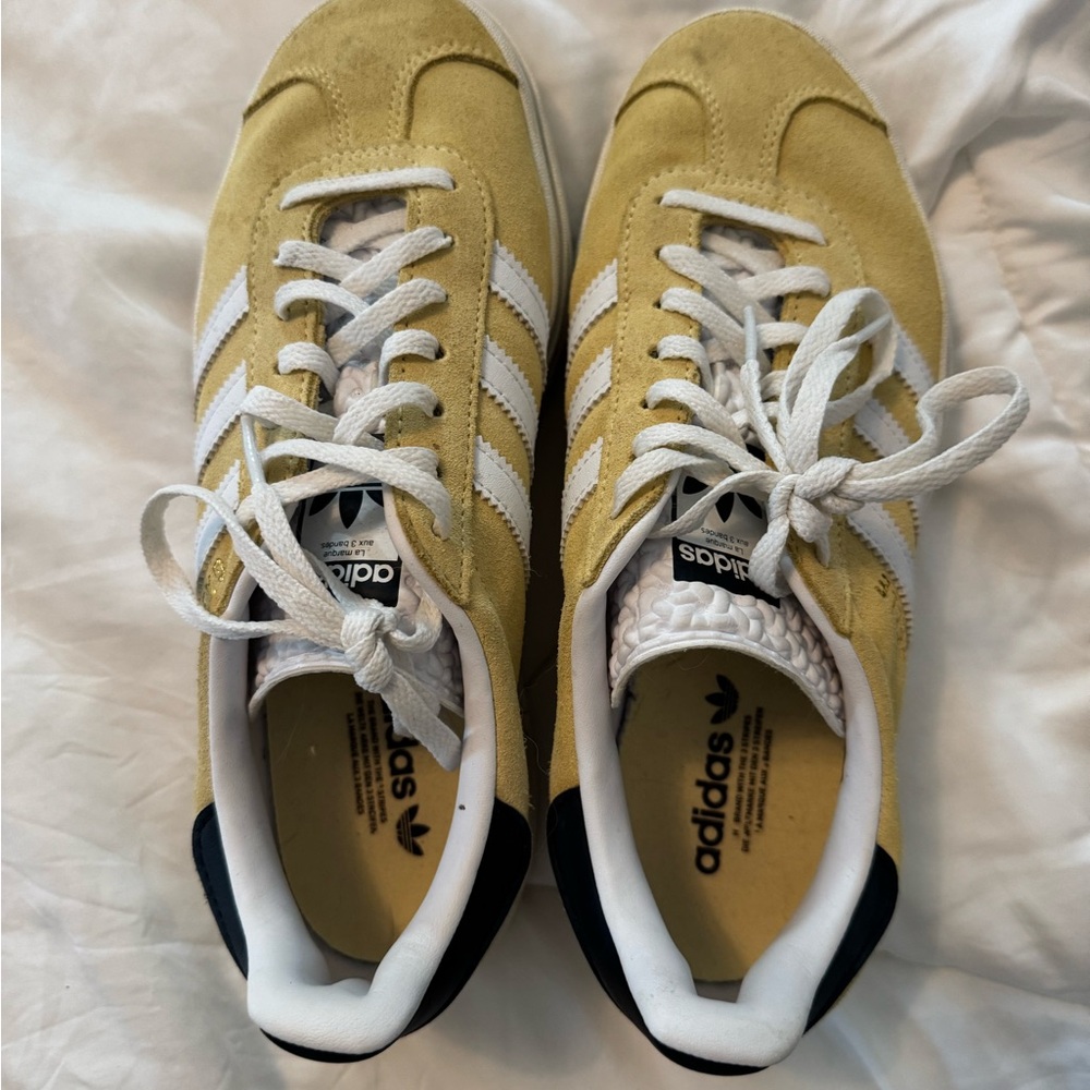 Adidas Womens Yellow Sneakers